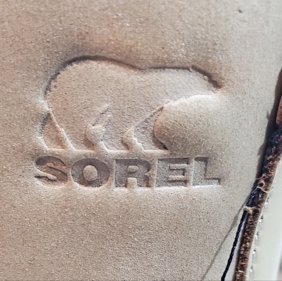 Sorel Women's Joan Now Camel Waterproof Leather Combat Boots Style WOMEN SIZE 10 - Picture 4 of 14